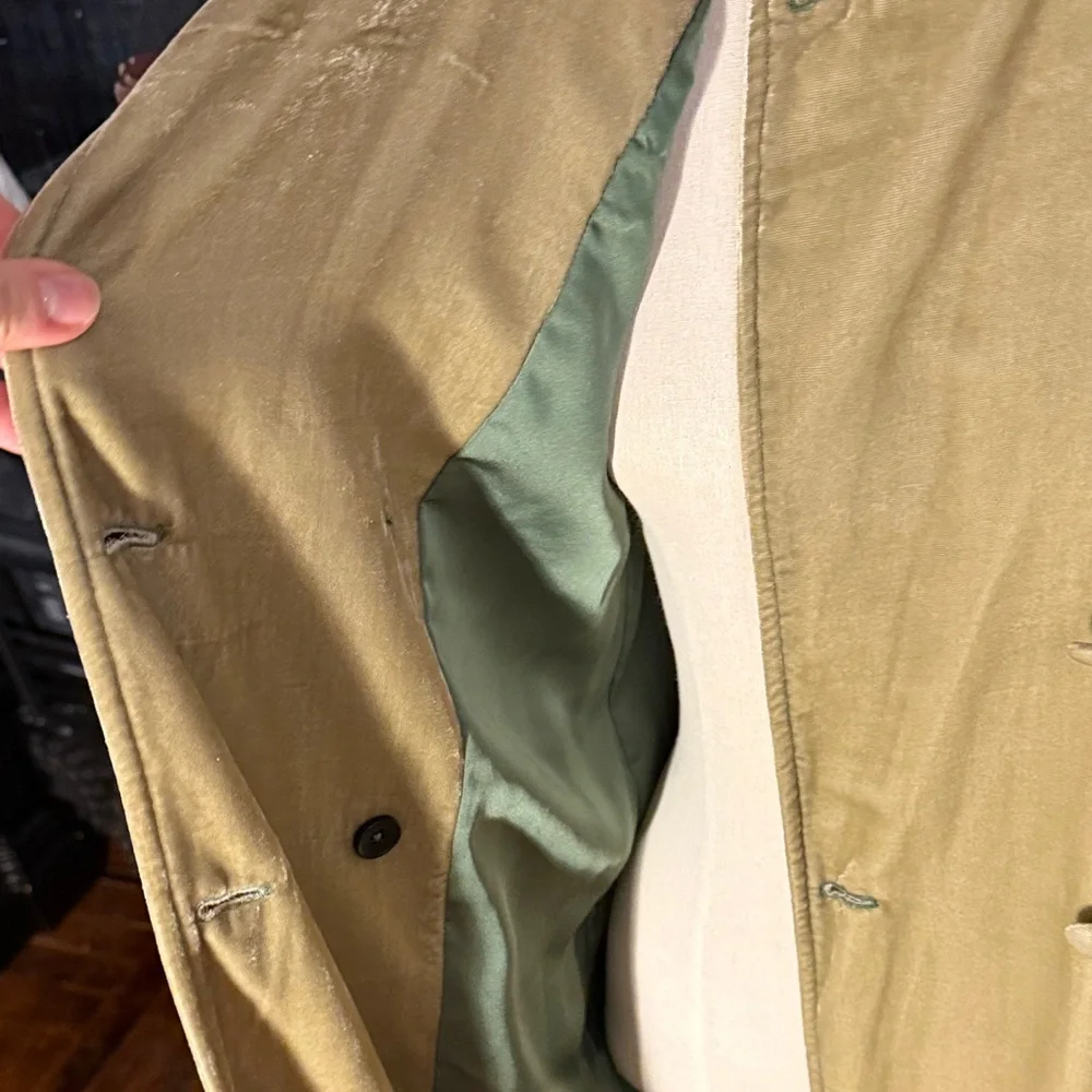 Scotch and soda  Olive Trench Coat - Picture 5 of 11